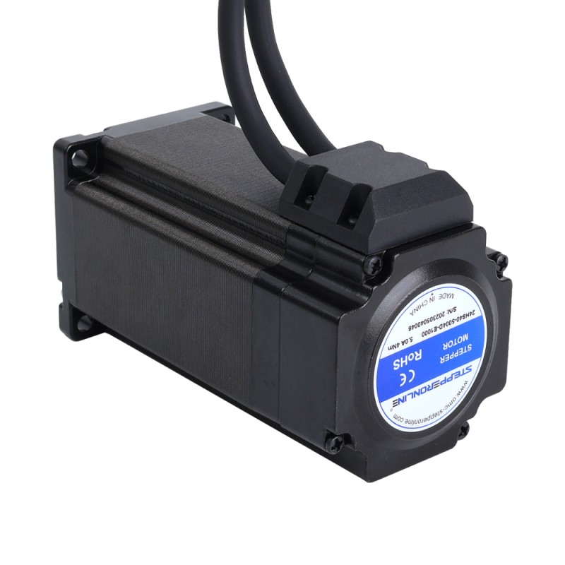 S Series Nema 24 Closed Loop Stepper Motor 4.0Nm(566.45oz.in) Encoder 1000PPR(4000CPR)
