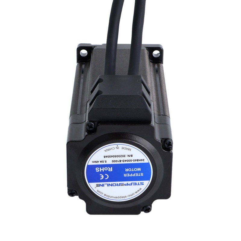 S Series Nema 24 Closed Loop Stepper Motor 4.0Nm(566.45oz.in) Encoder 1000PPR(4000CPR)