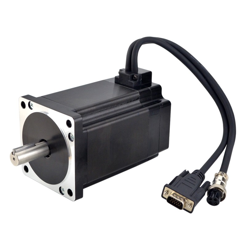 E Series Nema 34 Closed Loop Stepper Motor 9Nm(1274.5oz.in) Encoder 1000PPR(4000CPR)