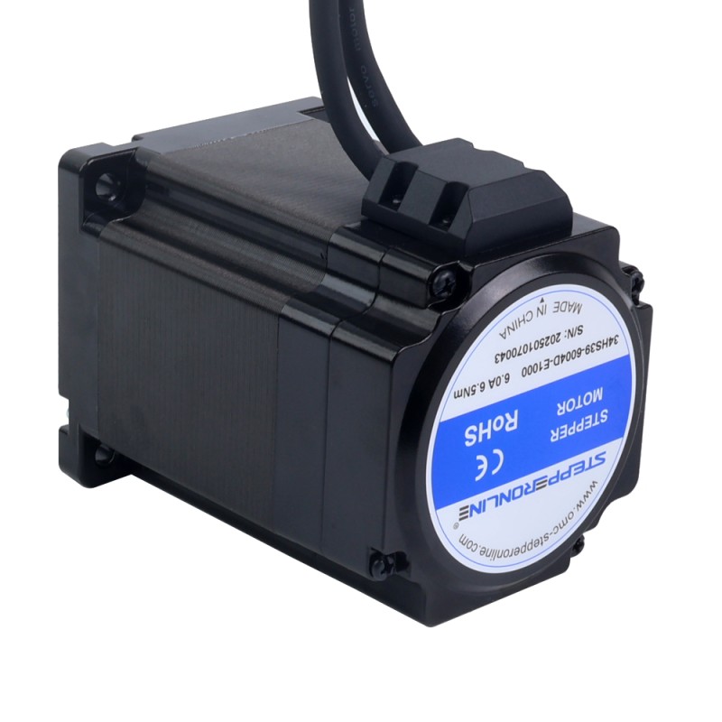 S Series Nema 34 Closed Loop Stepper Motor 6.50Nm(920.48oz.in) Encoder 1000PPR(4000CPR)