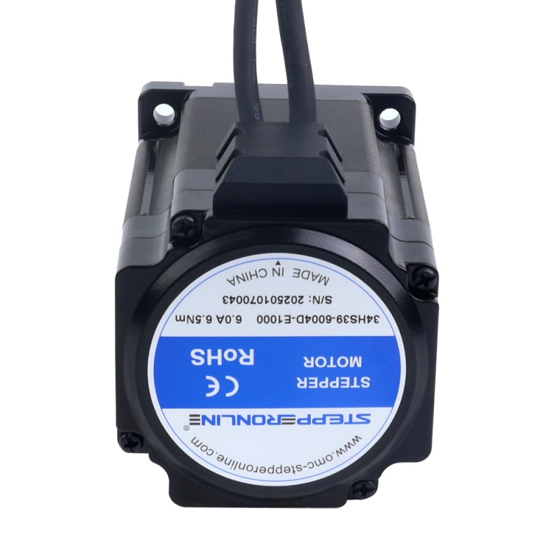 S Series Nema 34 Closed Loop Stepper Motor 6.50Nm(920.48oz.in) Encoder 1000PPR(4000CPR)