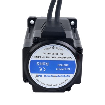 S Series Nema 34 Closed Loop Stepper Motor 6.50Nm(920.48oz.in) Encoder 1000PPR(4000CPR)