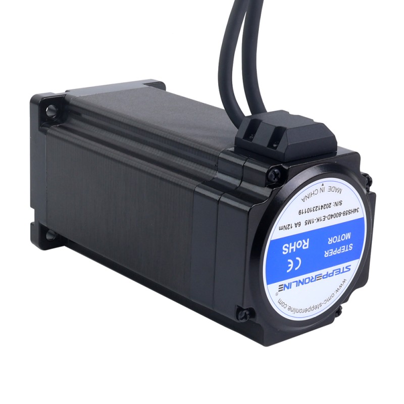 S Series Nema 34 Closed Loop Stepper Motor 12.00Nm(1699.34oz.in)Encoder 1000PPR(4000CPR)