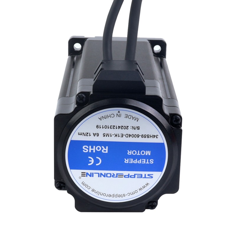 S Series Nema 34 Closed Loop Stepper Motor 12.00Nm(1699.34oz.in)Encoder 1000PPR(4000CPR)