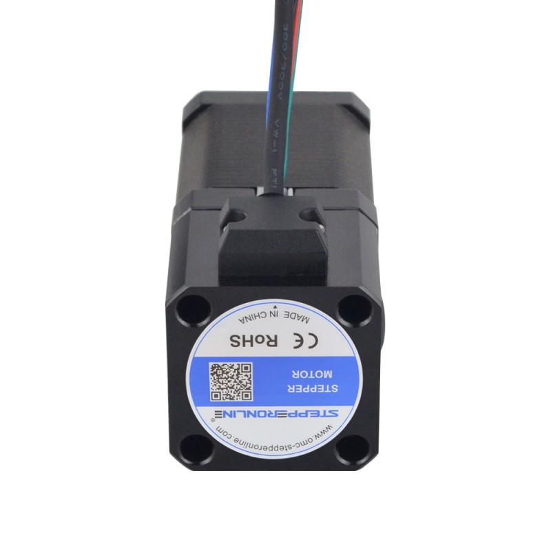 P Series Nema 17 Stepper Motor 72Ncm(101.98oz.in) with Electromagnetic Brake