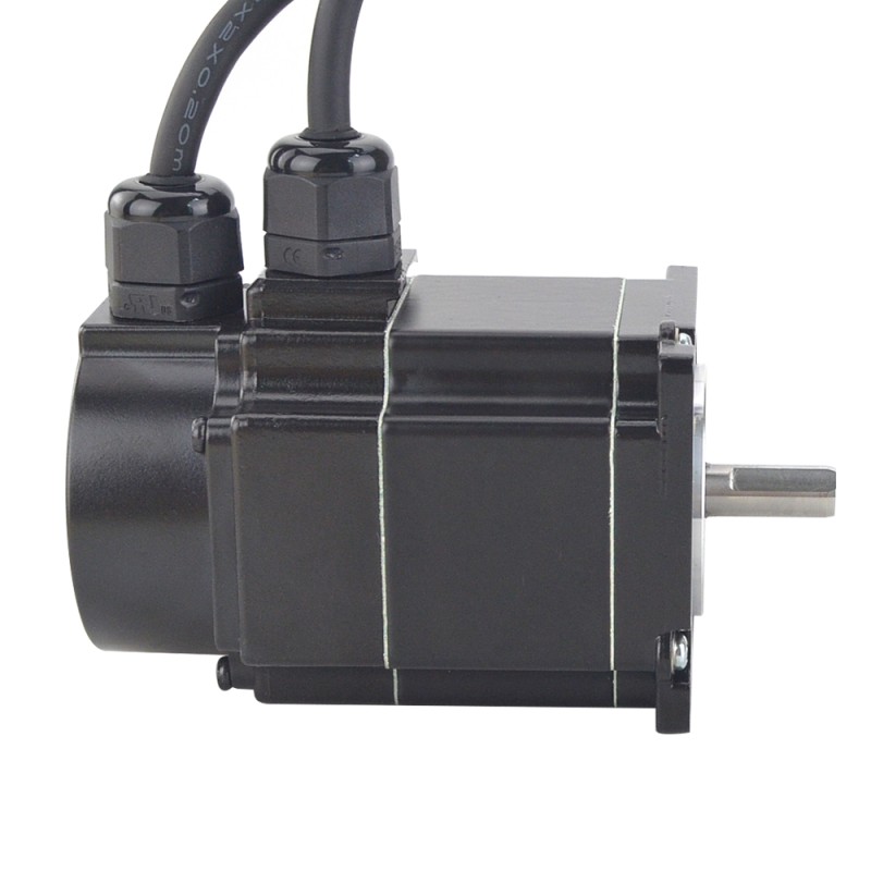 P Series IP65 Waterproof Nema 23 Closed Loop Stepper Motor 1.2Nm(169.97oz.in) with Encoder 1000PPR(4000CPR)
