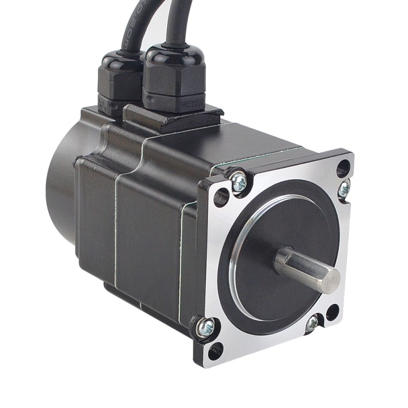 P Series IP65 Waterproof Nema 23 Closed Loop Stepper Motor 1.2Nm(169.97oz.in) with Encoder 1000PPR(4000CPR)