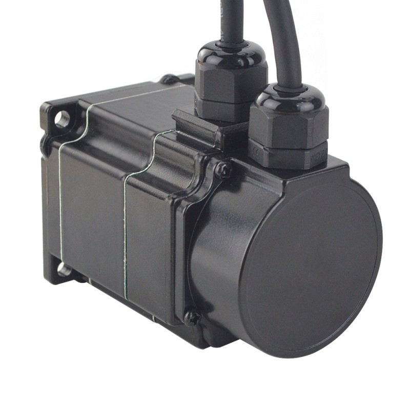 P Series IP65 Waterproof Nema 23 Closed Loop Stepper Motor 1.2Nm(169.97oz.in) with Encoder 1000PPR(4000CPR)