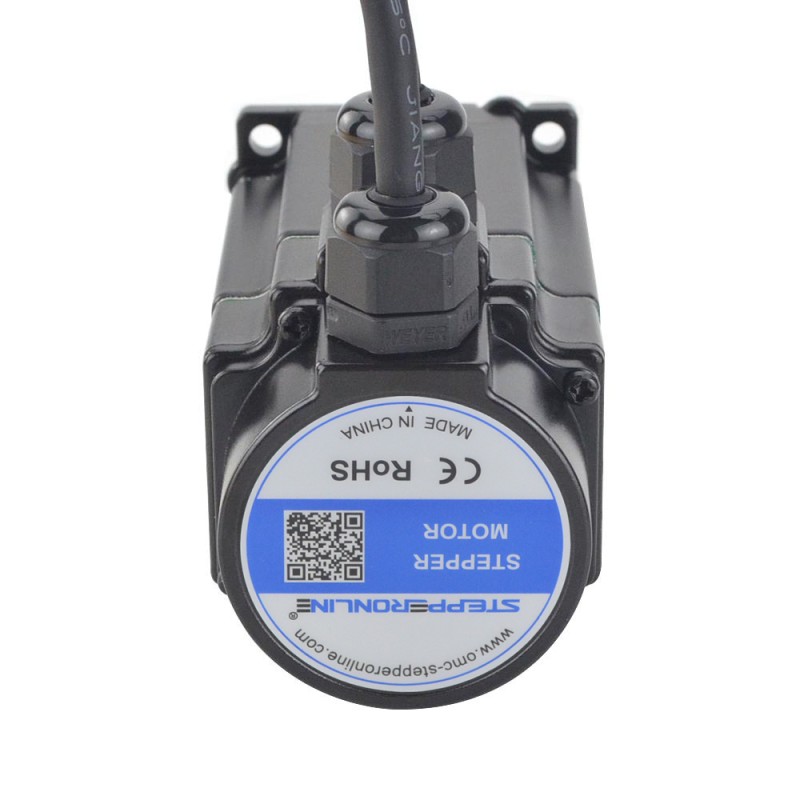 P Series IP65 Waterproof Nema 23 Closed Loop Stepper Motor 2Nm(283.22oz.in) with Encoder 1000PPR(4000CPR)