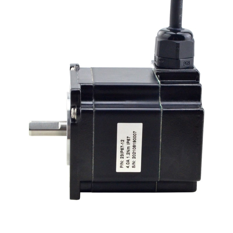 P Series IP67 Waterproof Nema 23 Stepper Motor 4.0A 1.2Nm(169.93oz.in)