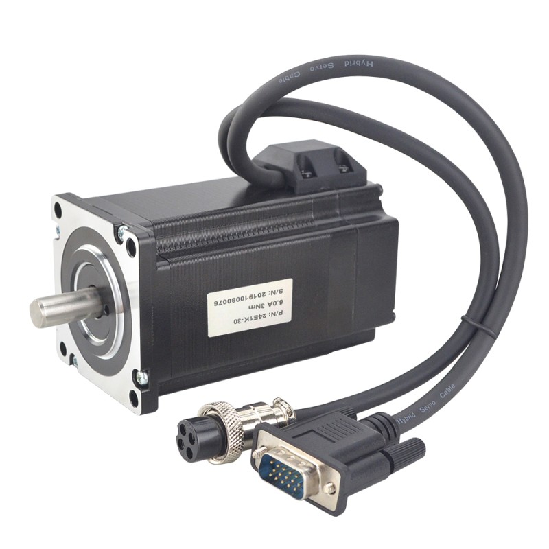 P Series Nema 24 Closed Loop Stepper Motor 3Nm(424.83oz.in) with Encoder 1000PPR(4000CPR)