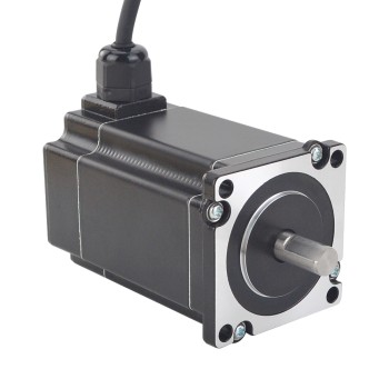 P Series IP65 Waterproof Nema 24 Stepper Motor 5.0A 3Nm(424.92oz.in)