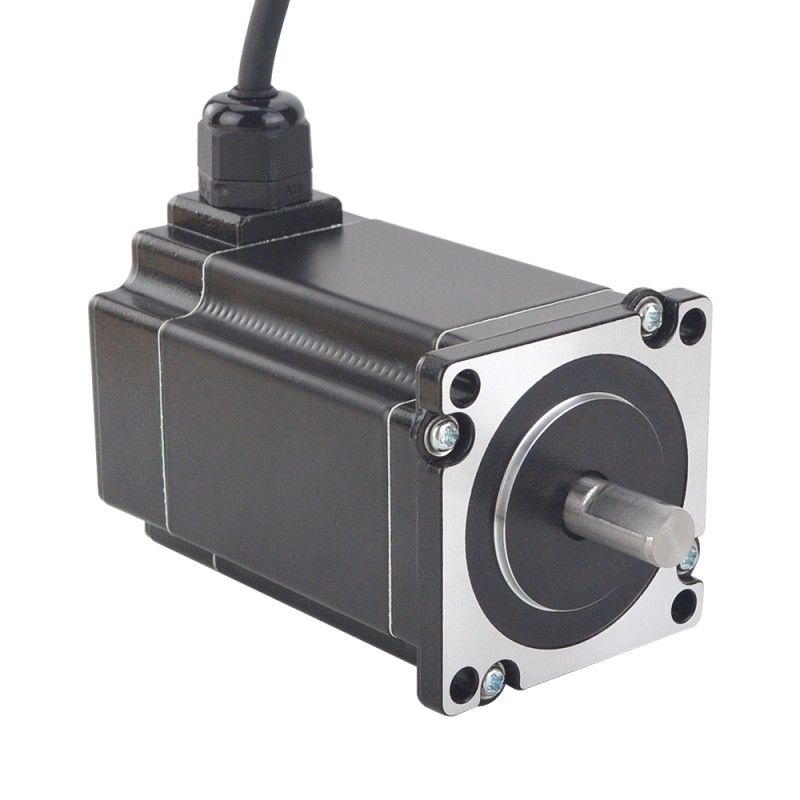 P Series IP65 Waterproof Nema 24 Stepper Motor 5.0A 3Nm(424.92oz.in)