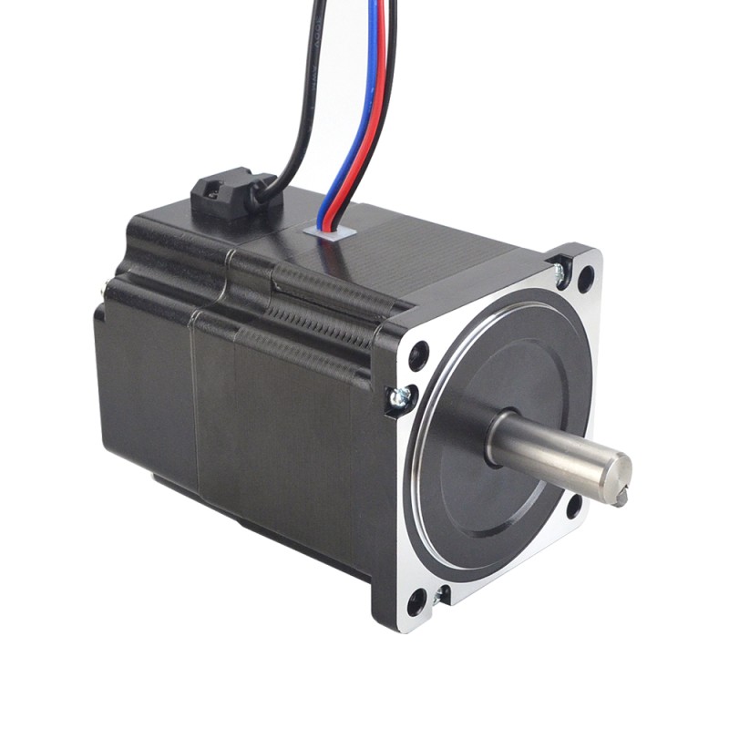 P Series Nema 34 Stepper Motor 4.5Nm(637.38oz.in) with Electromagnetic Brake