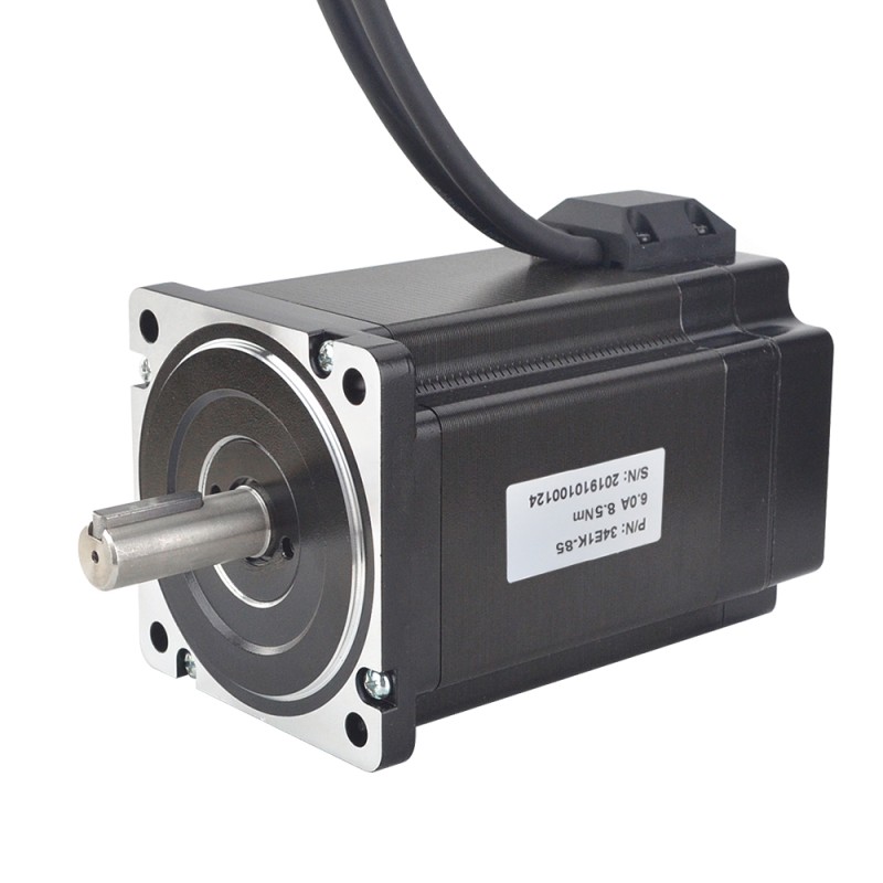 P Series Nema 34 Closed Loop Stepper Motor 8.5Nm(1203.7oz.in) with Encoder 1000PPR(4000CPR)
