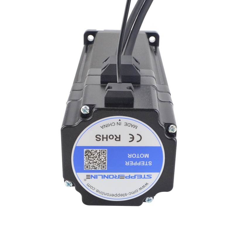 P Series Nema 34 Closed Loop Stepper Motor 12Nm(1700oz.in) with Electromagnetic Brake