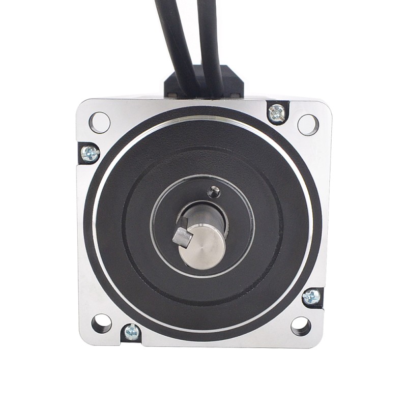 P Series Nema 34 Closed Loop Stepper Motor 4.5Nm(637.38oz.in) with Electromagnetic Brake
