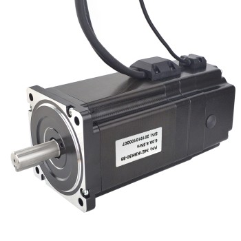 P Series Nema 34 Closed Loop Stepper Motor 8.5Nm(1203.94oz.in) with Electromagnetic Brake