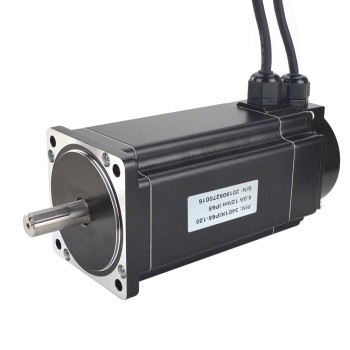 P Series Ip65 Waterproof Nema 34 Closed Loop Stepper Motor 12Nm(1700oz.in) with Encoder 1000PPR(4000CPR)