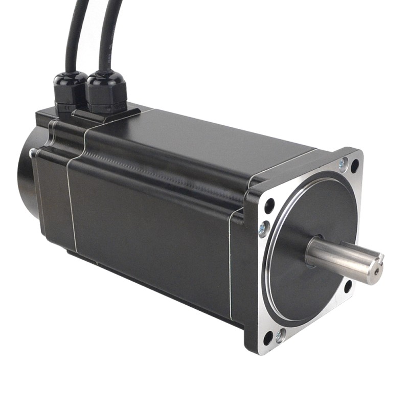 P Series Ip65 Waterproof Nema 34 Closed Loop Stepper Motor 12Nm(1700oz.in) with Encoder 1000PPR(4000CPR)