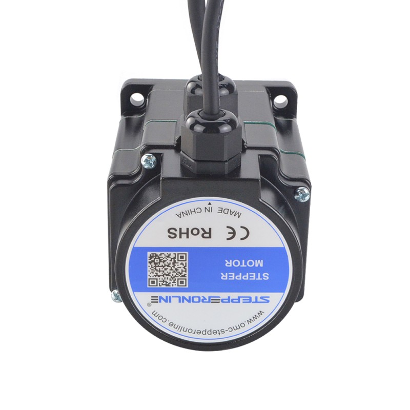 P Series IP65 Waterproof Nema 34 Closed Loop Stepper Motor 4.5Nm(637.38oz.in) with Encoder 1000PPR(4000CPR)