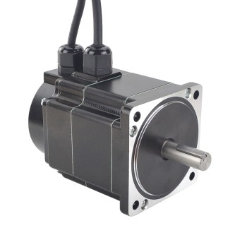 P Series IP65 Waterproof Nema 34 Closed Loop Stepper Motor 4.5Nm(637.38oz.in) with Encoder 1000PPR(4000CPR)