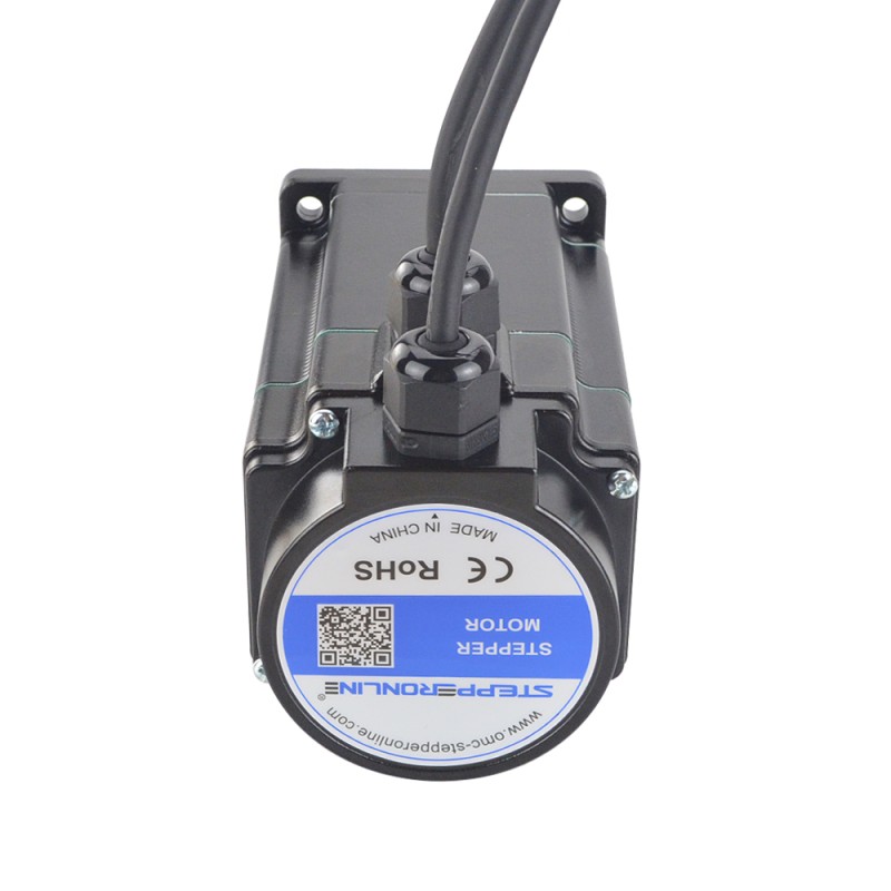 P Series IP65 Waterproof Nema 34 Closed Loop Stepper Motor 8.5Nm(1203.94oz.in) with Encoder 1000PPR(4000CPR)