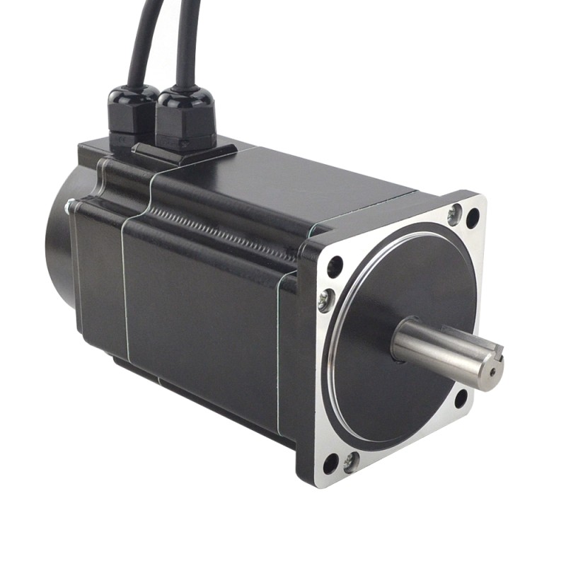 P Series IP65 Waterproof Nema 34 Closed Loop Stepper Motor 8.5Nm(1203.94oz.in) with Encoder 1000PPR(4000CPR)