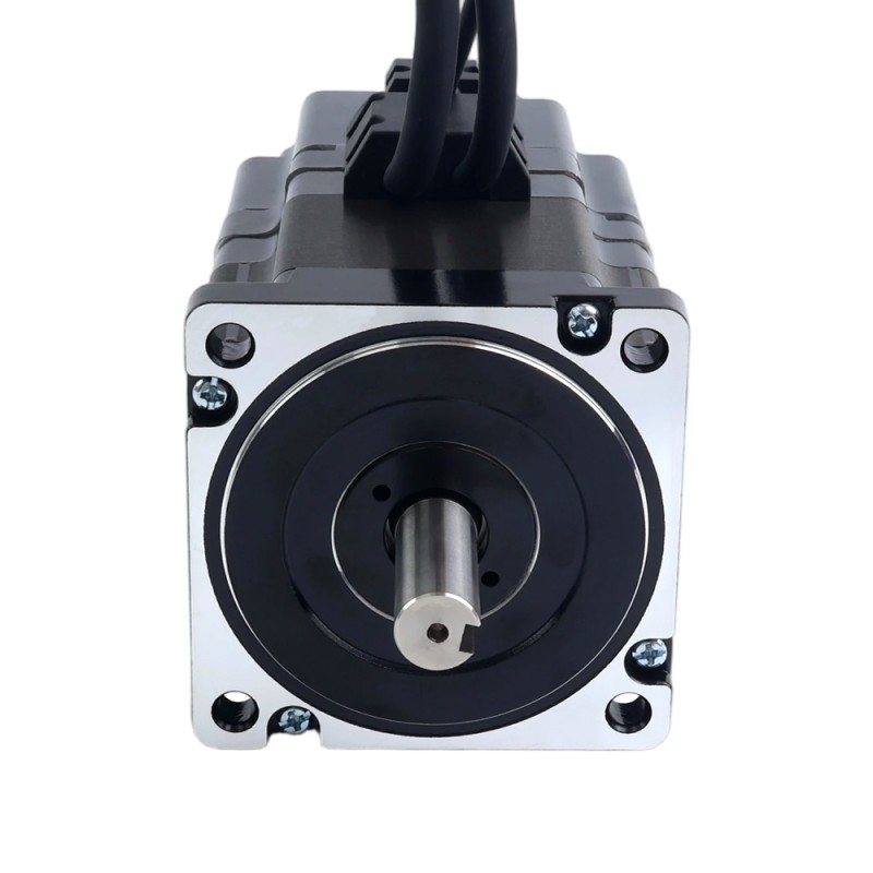 S Series Nema 34 Closed Loop Stepper Motor 4.3Nm(608.93oz.in) with 7.0Nm(991.28oz.in) Electromagnetic Brake
