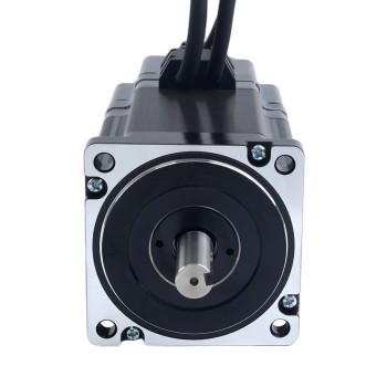S Series Nema 34 Closed Loop Stepper Motor 8.0Nm(1132.89oz.in) with 7.0Nm(991.28oz.in) Electromagnetic Brake