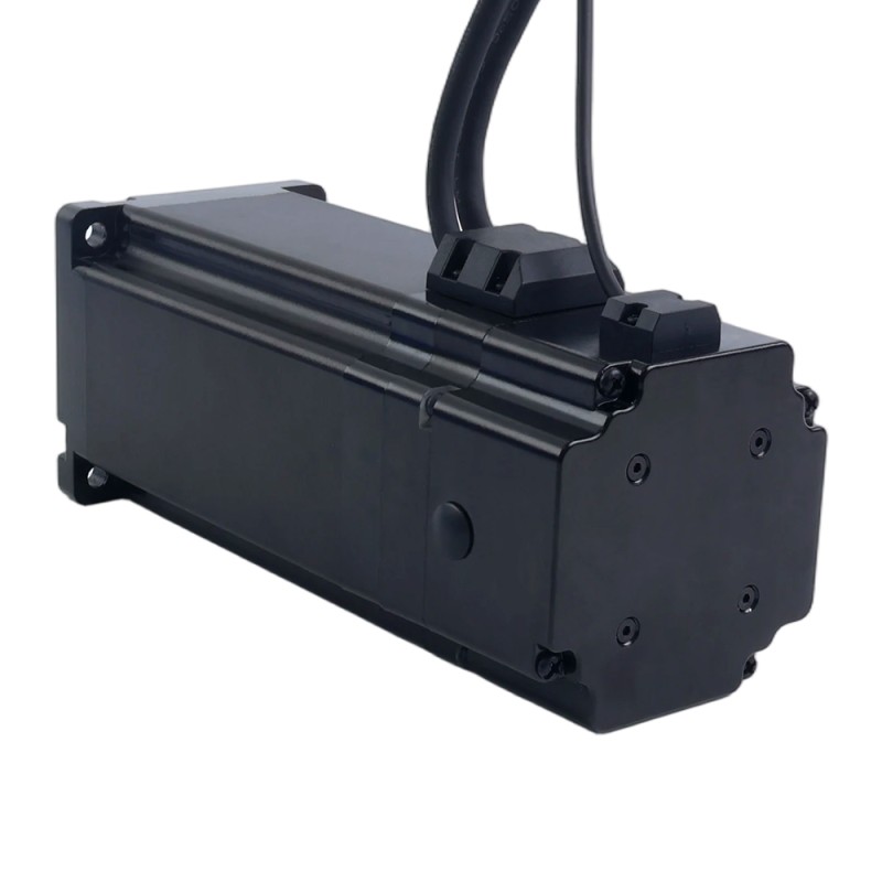 S Series Nema 34 Closed Loop Stepper Motor 12Nm(1699.34oz.in) with 7.0Nm(991.28oz.in) Electromagnetic Brake