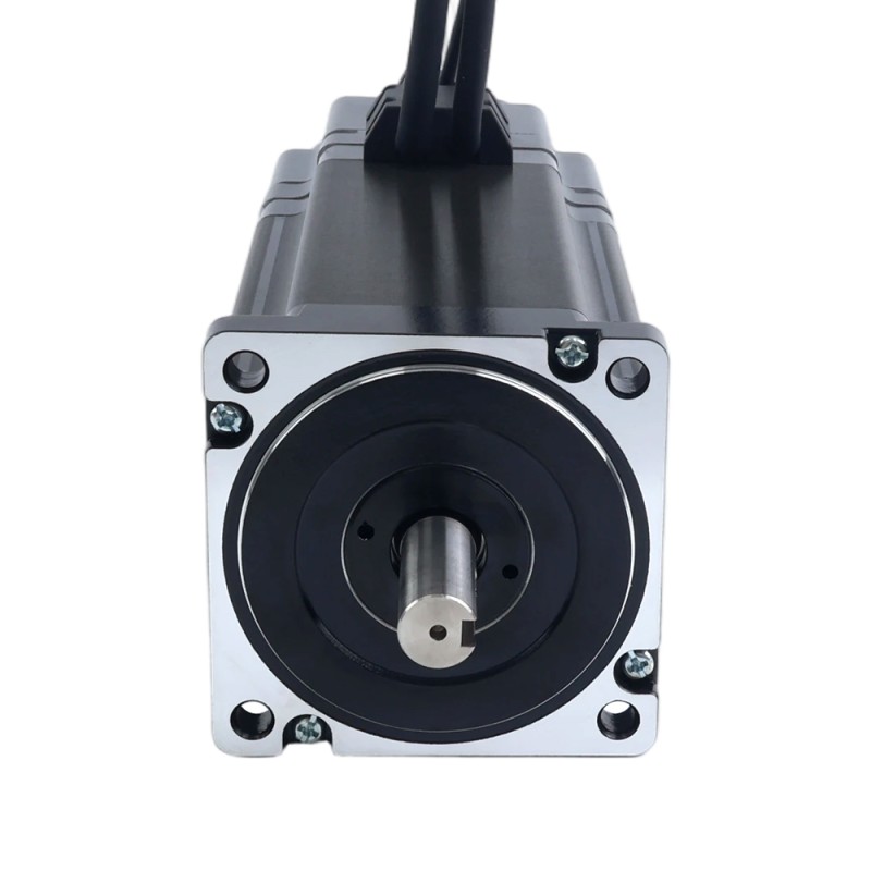 S Series Nema 34 Closed Loop Stepper Motor 12Nm(1699.34oz.in) with 7.0Nm(991.28oz.in) Electromagnetic Brake