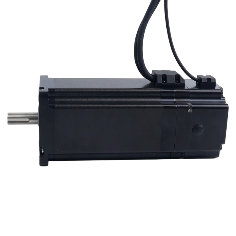 S Series Nema 34 Closed Loop Stepper Motor 12Nm(1699.34oz.in) with 7.0Nm(991.28oz.in) Electromagnetic Brake