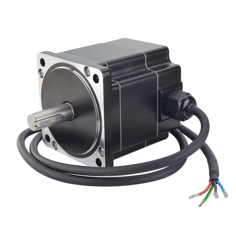 P Series IP65 Waterproof Nema 34 Stepper Motor 6.0A 4.5Nm(637.38oz.in)