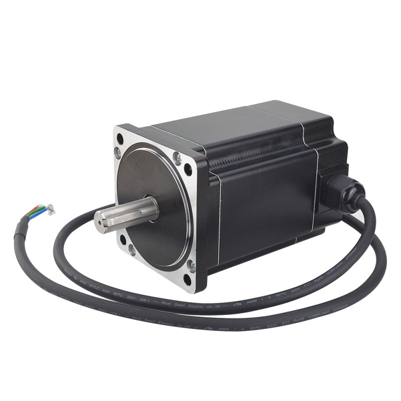 P Series IP65 Waterproof Nema 34 Stepper Motor 6.0A 8.5Nm(1203.94oz.in)