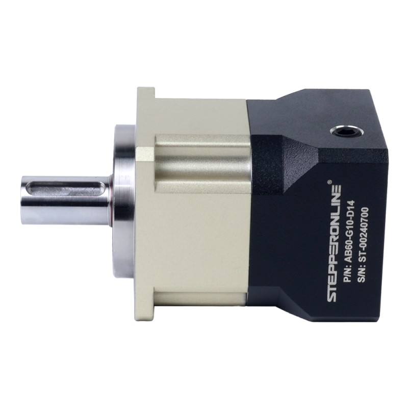 AB Series 60mm 10:1 Helical Planetary Gearbox Backlash 5arcmin for Servo Motors IP65