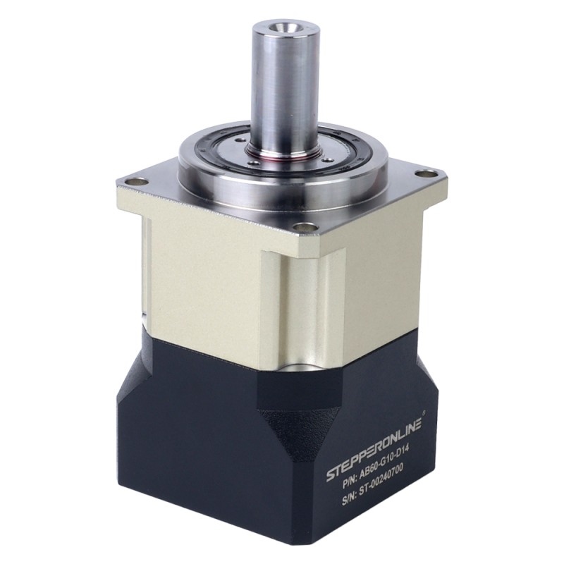 AB Series 60mm 10:1 Helical Planetary Gearbox Backlash 5arcmin for Servo Motors IP65