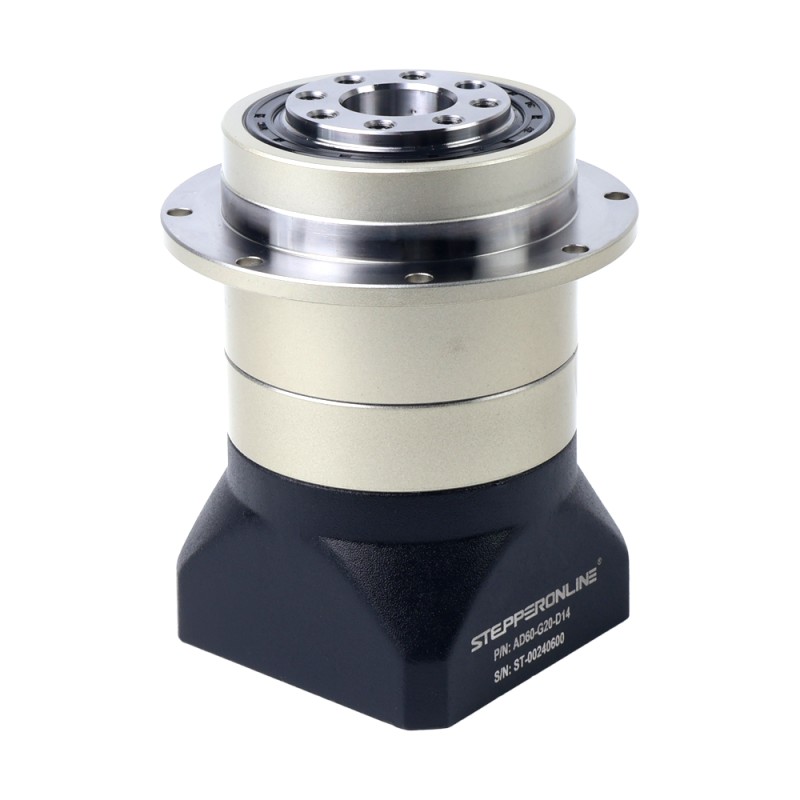 AD Series 60mm 20:1 Helical Planetary Gearbox Backlash 5arcmin for Servo Motors IP65