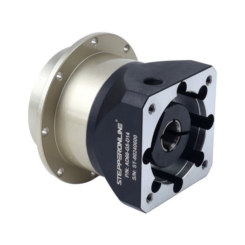 AD Series 60mm 5:1 Helical Planetary Gearbox Backlash 3arcmin for Servo Motors IP65