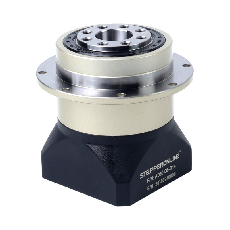 AD Series 60mm 5:1 Helical Planetary Gearbox Backlash 3arcmin for Servo Motors IP65