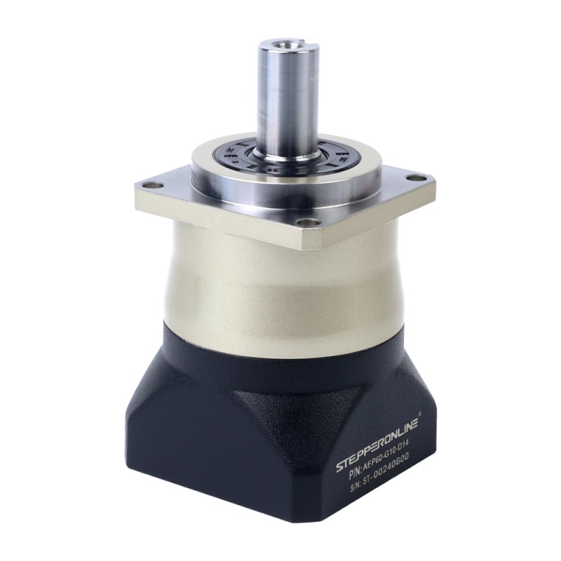 AEP Series 60mm 10:1 Helical Planetary Gearbox Backlash 5arcmin for Servo Motors  IP65