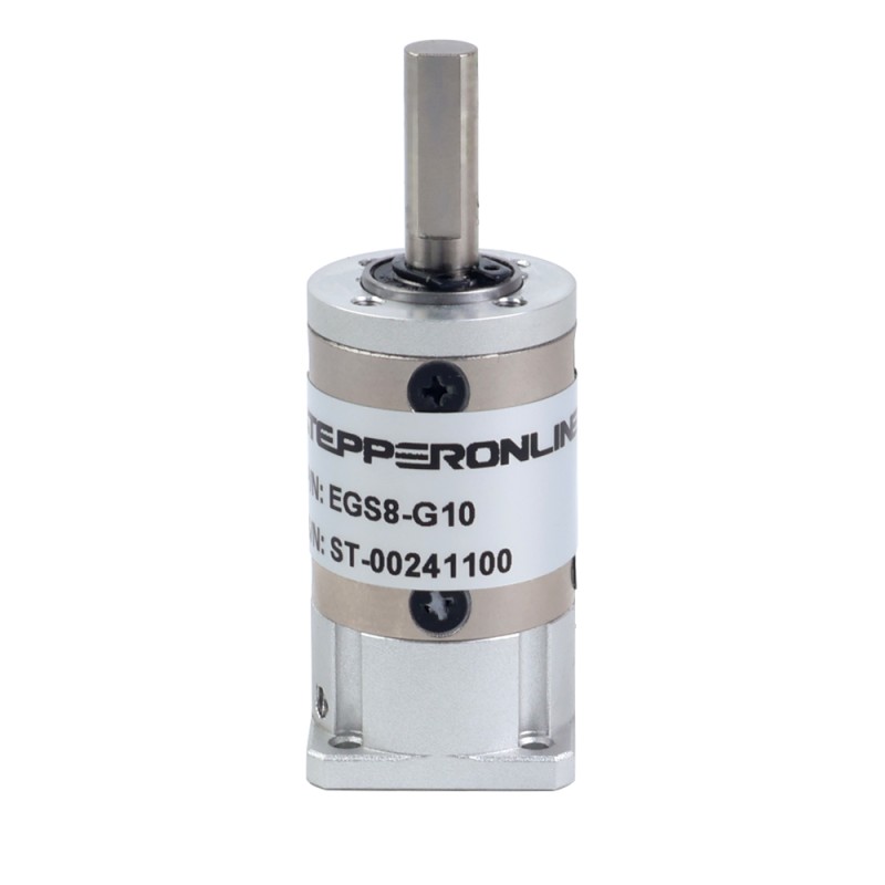 EG Series Planetary Gearbox Gear Ratio 10:1 Backlash 15arc-min for Nema 8 Stepper Motor