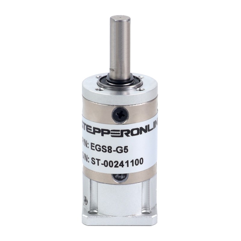 EG Series Planetary Gearbox Gear Ratio 5:1 Backlash 15arc-min for Nema 8 Stepper Motor