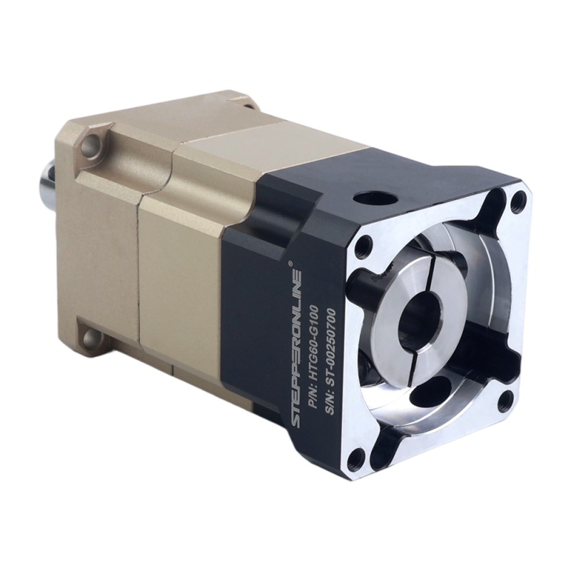 HTG Series 60mm 100:1 Helical Planetary Gearbox Backlash 5arcmin for Servo Motors IP65