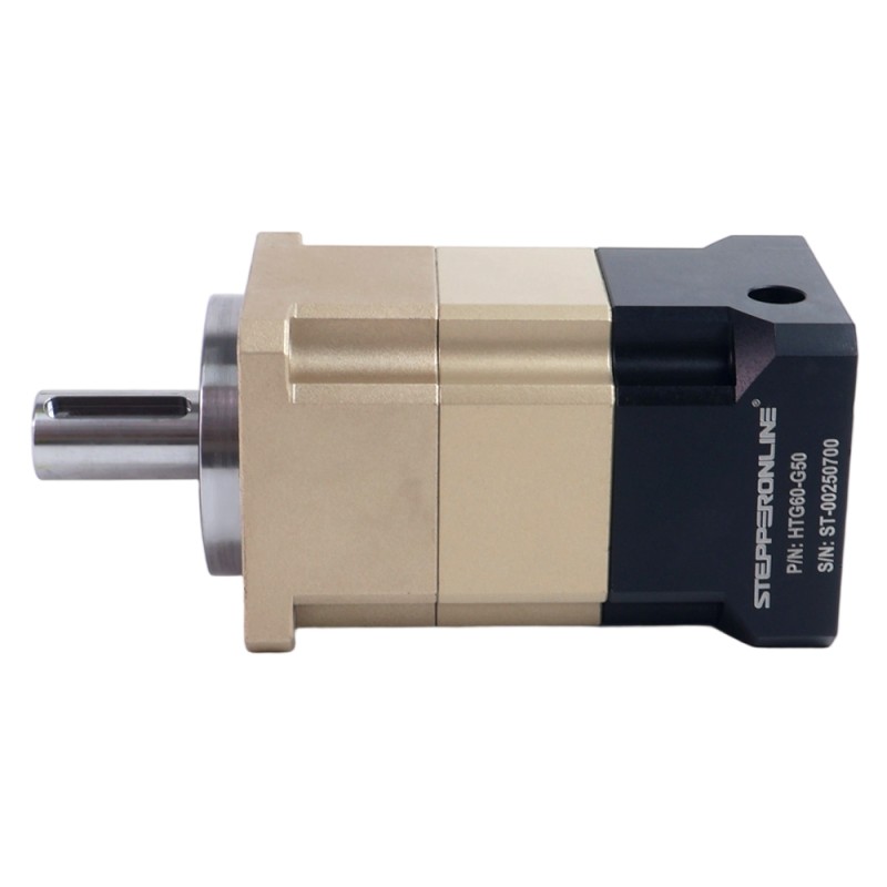 HTG Series 60mm 50:1 Helical Planetary Gearbox Backlash 5arcmin for Servo Motors IP65