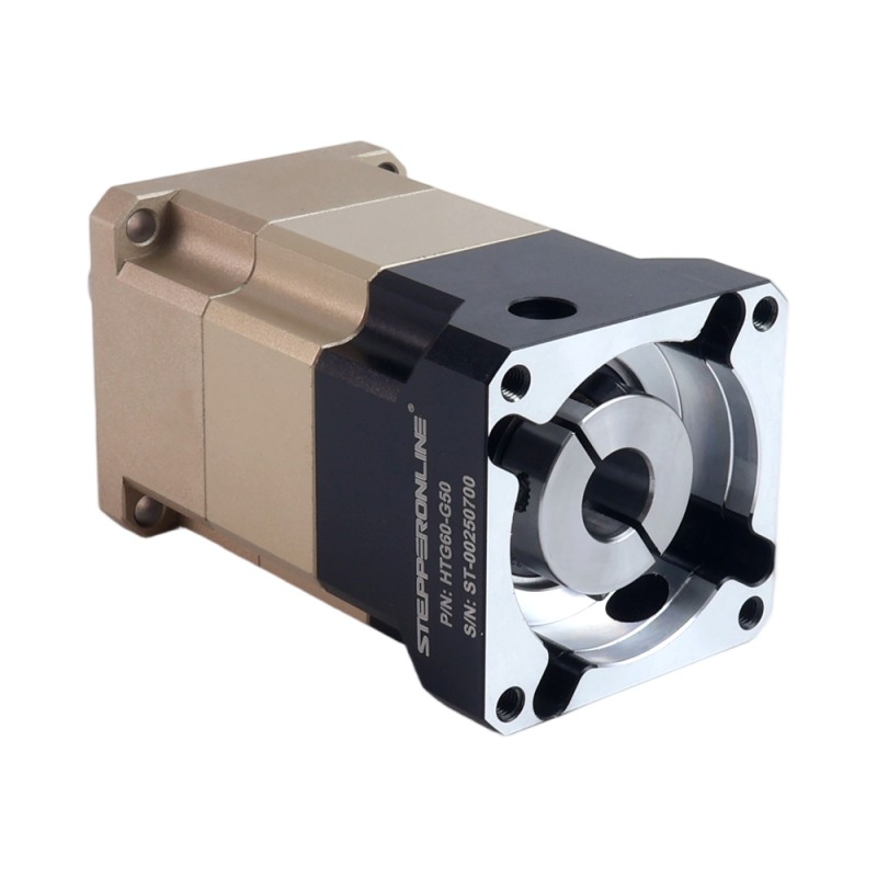 HTG Series 60mm 50:1 Helical Planetary Gearbox Backlash 5arcmin for Servo Motors IP65