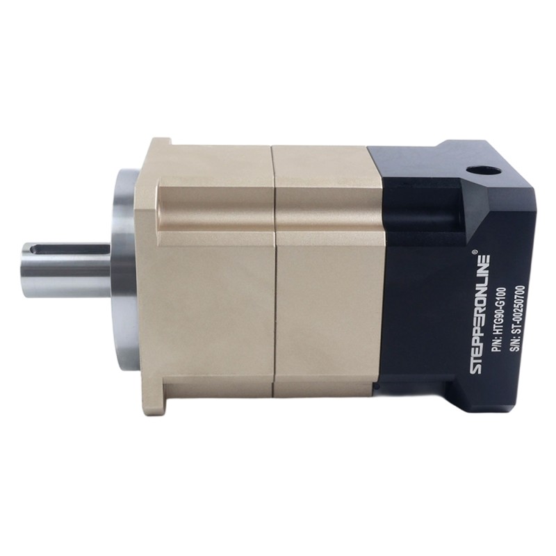 HTG Series 90mm 100:1 Helical Planetary Gearbox Backlash 5arcmin for Servo Motors IP65