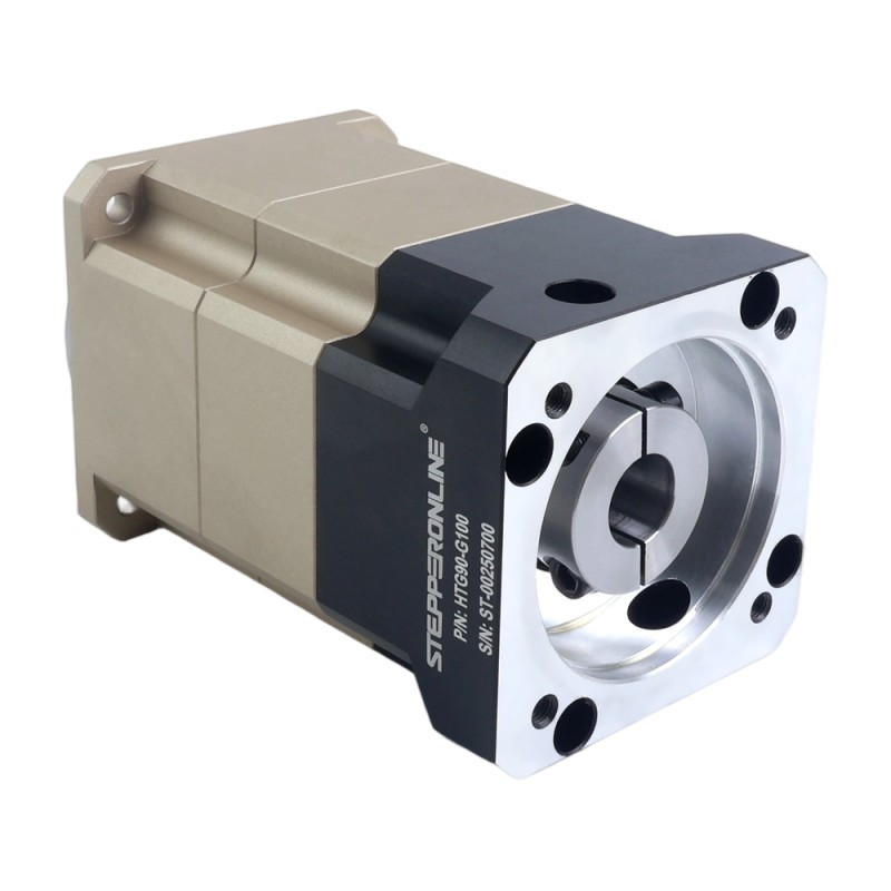 HTG Series 90mm 100:1 Helical Planetary Gearbox Backlash 5arcmin for Servo Motors IP65