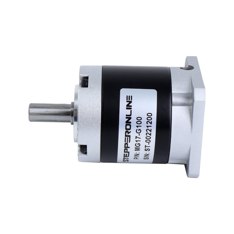 MG Series Planetary Gearbox Gear Ratio 100:1 Backlash 50arc-min for Nema 17 Stepper Motor