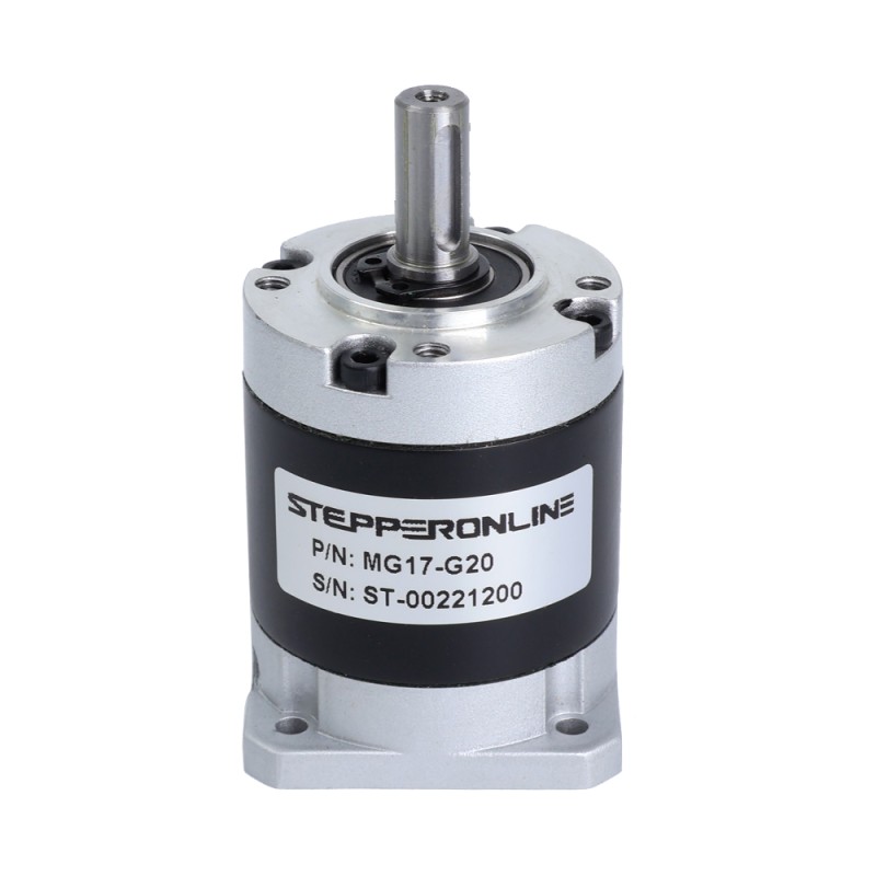 MG Series Planetary Gearbox Gear Ratio 20:1 Backlash 30arc-min for Nema 17 Stepper Motor